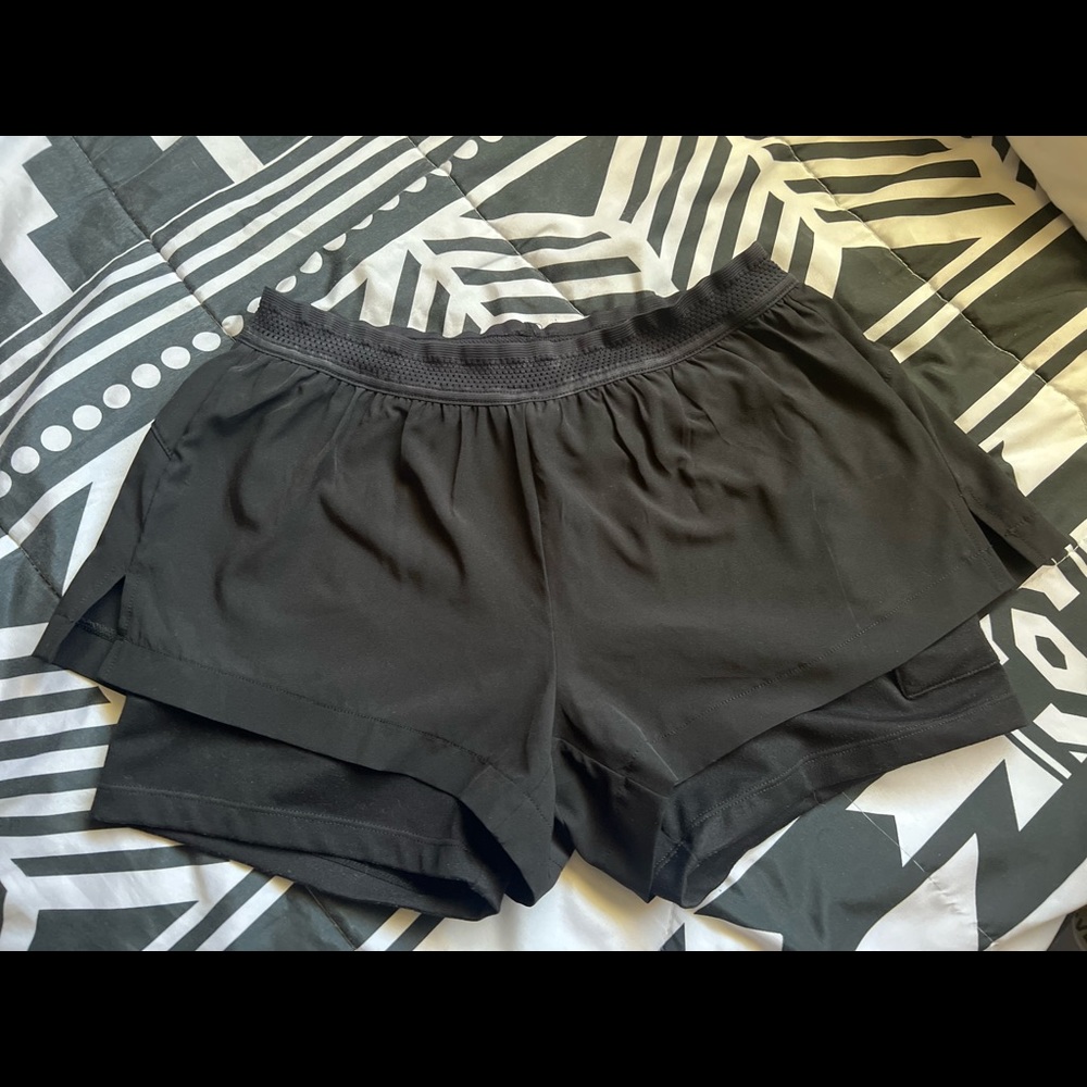 Mono B Black Shorts